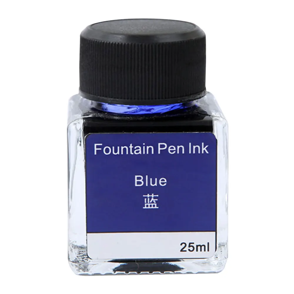Неуглеродные чернила 10 цветные чернила с перьевой ручкой стекло 25 мл надпись Граффити канцелярские принадлежности Творческие Школьные принадлежности рисование