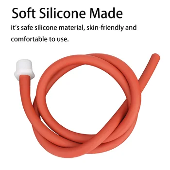 50/100cm Hose Butt Plug Vaginal Shower For Women Men Anal Toys Medical Washer Nozzle Wash Enema Douche Bidet Pipe Sex Products 4