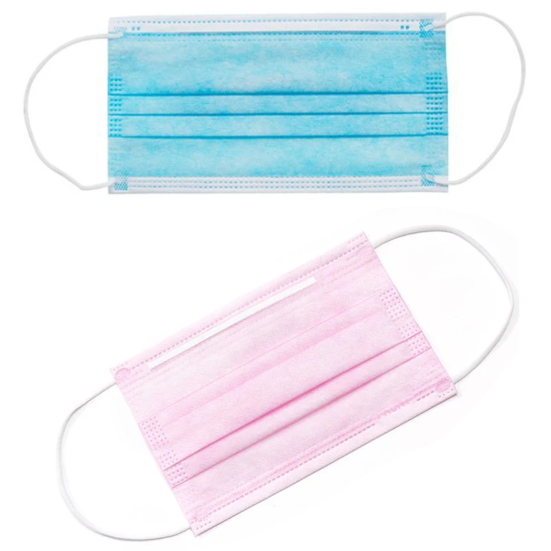 

200Pcs Disposable Mask Face Mask Dust Protection Protective Mask Mask with Ear Loops