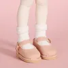 1/6 BJD Doll  Accessories Socks Threaded Socks White Socks Piled Socks Long Socks for 1/6 Yosd, 30CM BJD SD DD Doll Toy Socks 3