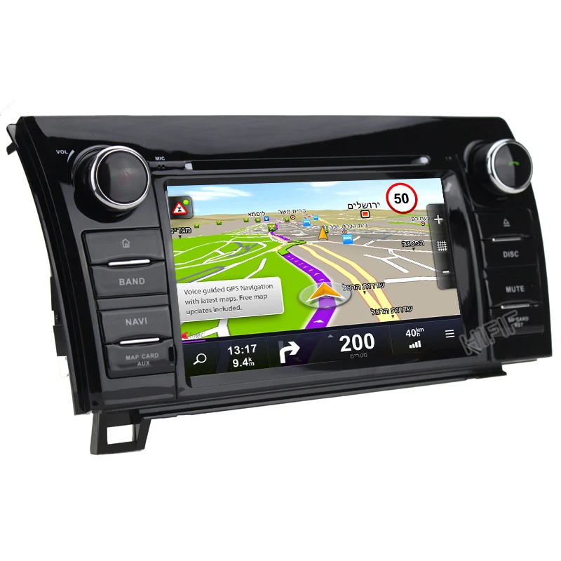 Sale IPS 7 Inch 6 Core Android 9.0 4G RAM 64G ROM 2din car dvd GPS player For Toyota Tundra Sequoia Stereo Radio camera DVR RDS BT 14