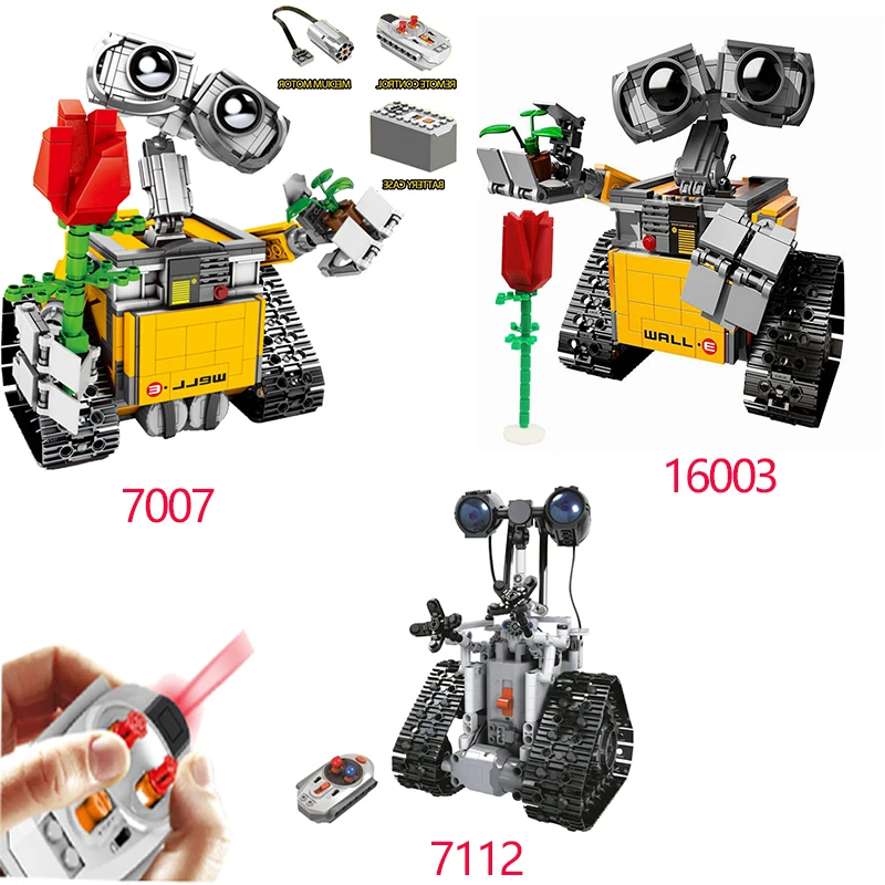 New Wall E 21303 WALLE Ideas Robot Building Blocks Sealed Model Lego Pixar Kit