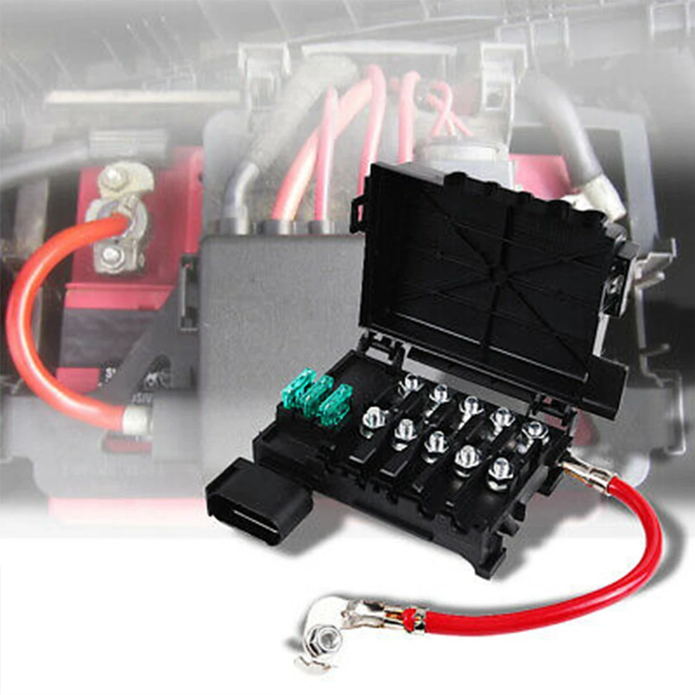 OEM 1J0937550A предохранитель коробка аксессуары термостойкий пластик Замена автомобиля легко установить батарея терминал может для гольфа 4 MK4