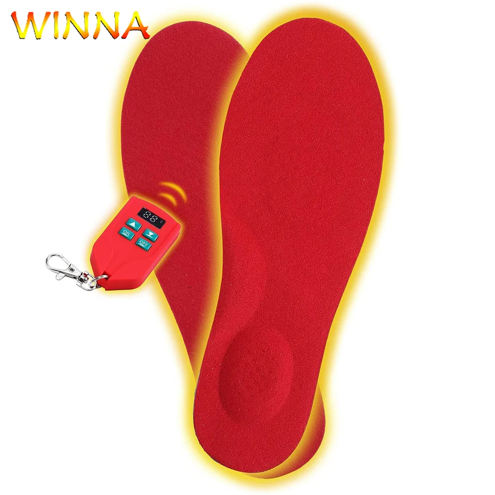 2020 New 3D Arch Insoles USB Heated Insoles Feet Warmer Sock Pad Outdoor Sports Hiking Skiing
