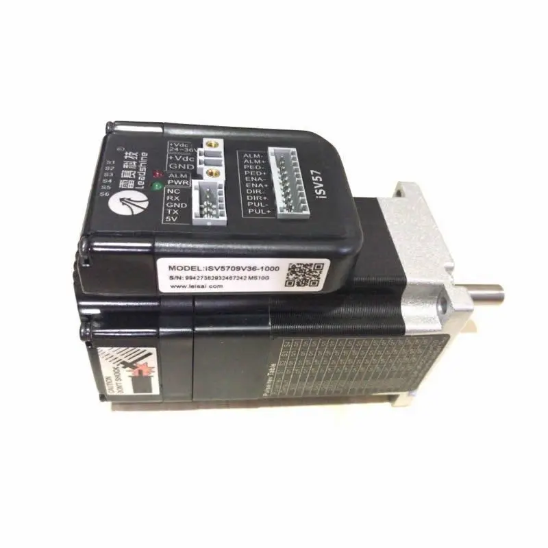 Leadshine ISV5709V36-1000 90 Вт интегрированный Серводвигатель NEMA23 ISV-B23090 серводвигатель 3000 об/мин Номинальная скорость с кодировщиком 1000 линий