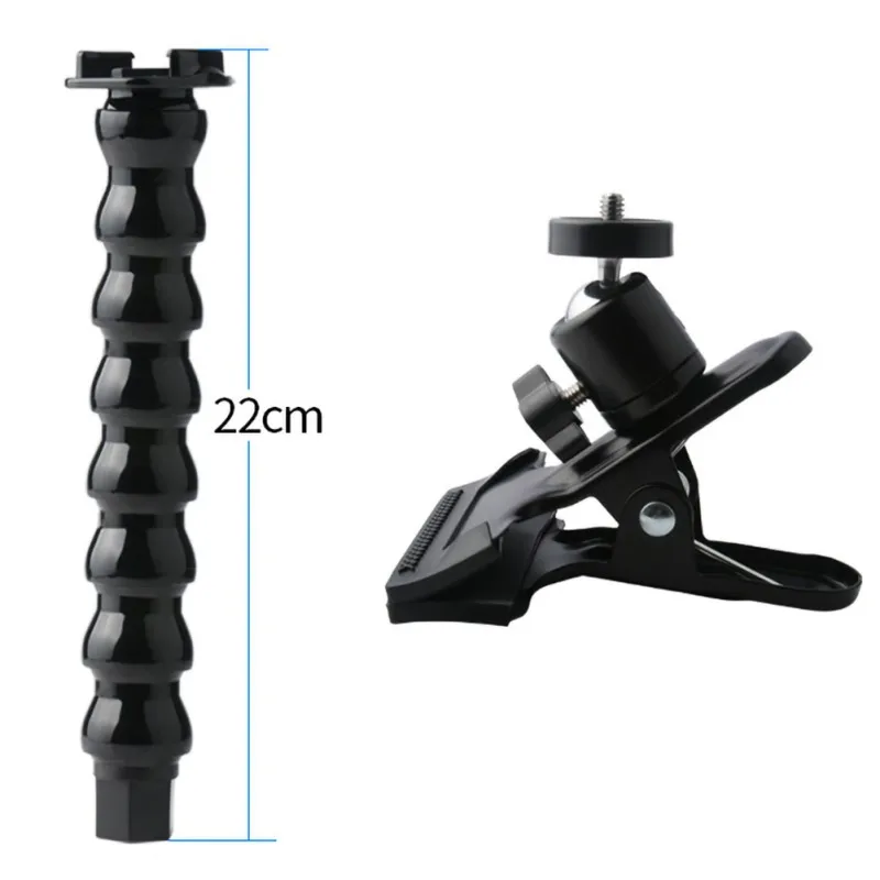 8 knots Для Спортивная камера GoPro Snake Arm кронштейн гайка база u-образный упругий держатель камеры s Аксессуары - Цвет: 8 knots