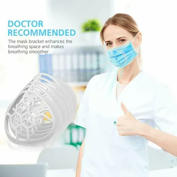 

1/5/10 pcs Mask Bracket Mask Support 3D Mouth Breathing Assist Help Mask Inner Cushion Mask Holder Breathable Assist