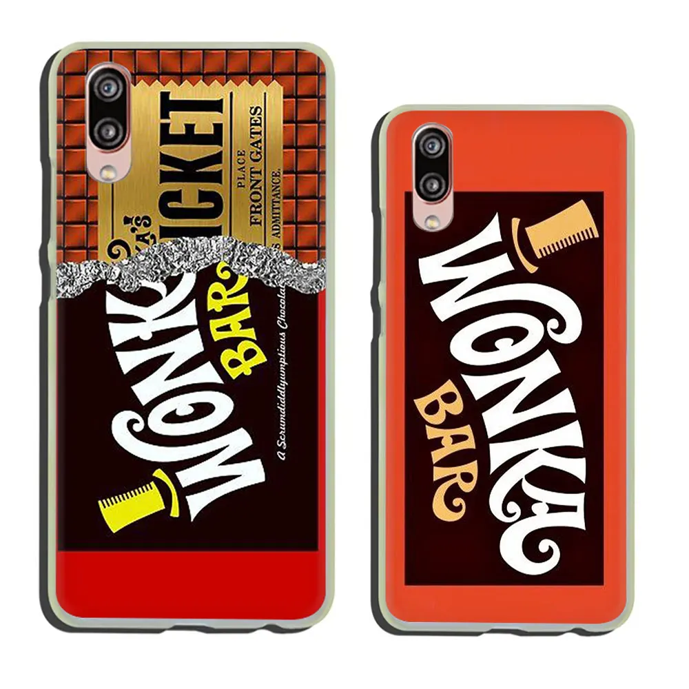Жесткий чехол для телефона EWAU Willy Wonka Bar Chocolate для huawei P30 P20 P10 P9 P8 Lite Mini Pro smart plus