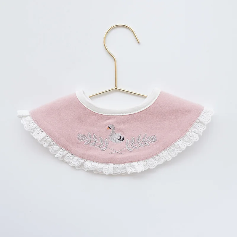 MODEL 2 Koodykids/Детские Мультяшные нагрудники в скандинавском стиле с кружевным воротником, хлопковые нагрудники для малышей, хлопковые нагрудники для маленьких девочек, вечерние нагрудники-бандана - Цвет: MODEL 2