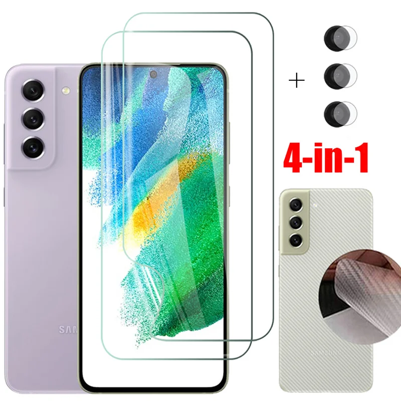 Pellicola Idrogel Per Samsung S21Fe Non Vetro + Pellicola Posteriore Samsung S21 Ultra Pellicola Idrogel Samsung S21 Plus Samsung S20 Fe Pellicola Pro