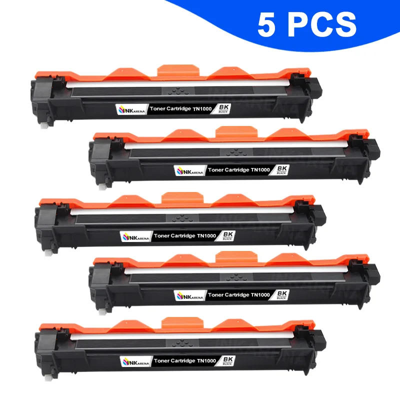 5pcs INKARENA совместимый тонер-картридж для принтера Brother TN1000 TN1030 TN1050 TN1060 TN1070 TN1075 HL-1110 TN-1050 TN-1075 TN 1075 1000 - Цвет: 5pcs