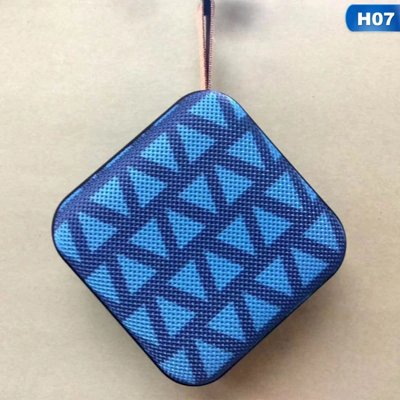 1 шт. Высокое качество портативный Bluetooth динамик мини беспроводной громкий динамик стерео музыка объемный открытый динамик - Цвет: H07