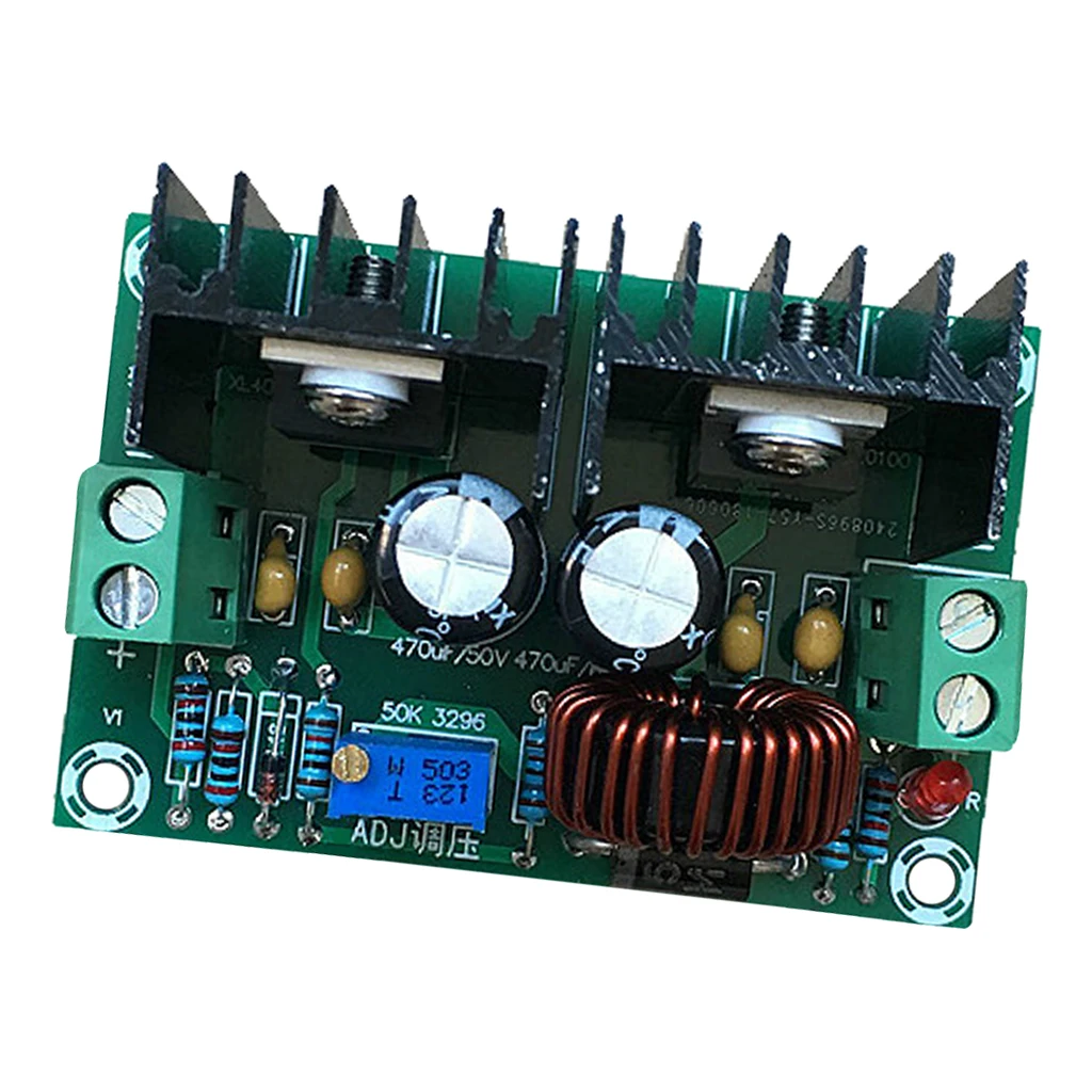 DC-DC Buck Converter, DC 4V-40V to DC 1.25V-36V Step Down Power Supply Module, High Efficiency Voltage Regulator