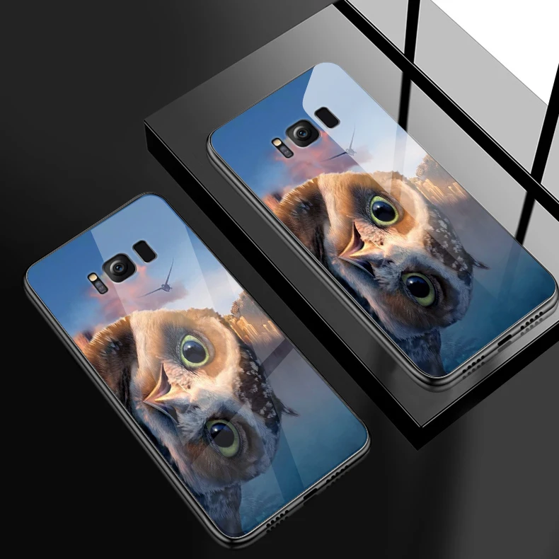 H135 Чехол из закаленного стекла для Samsung Galaxy S8 S9 S10 Plus, чехол для телефона OnePlus 3 3T 5 5T 6 6T 7 7 Pro, роскошный противоударный жесткий чехол - Цвет: H135