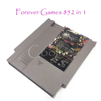 

Forever Games 852 in 1 (405+447) Game Cartridge For 8 bit 72 pin Video Game Console NTSC/PAL Version 1024Mb Castlevania 1 2