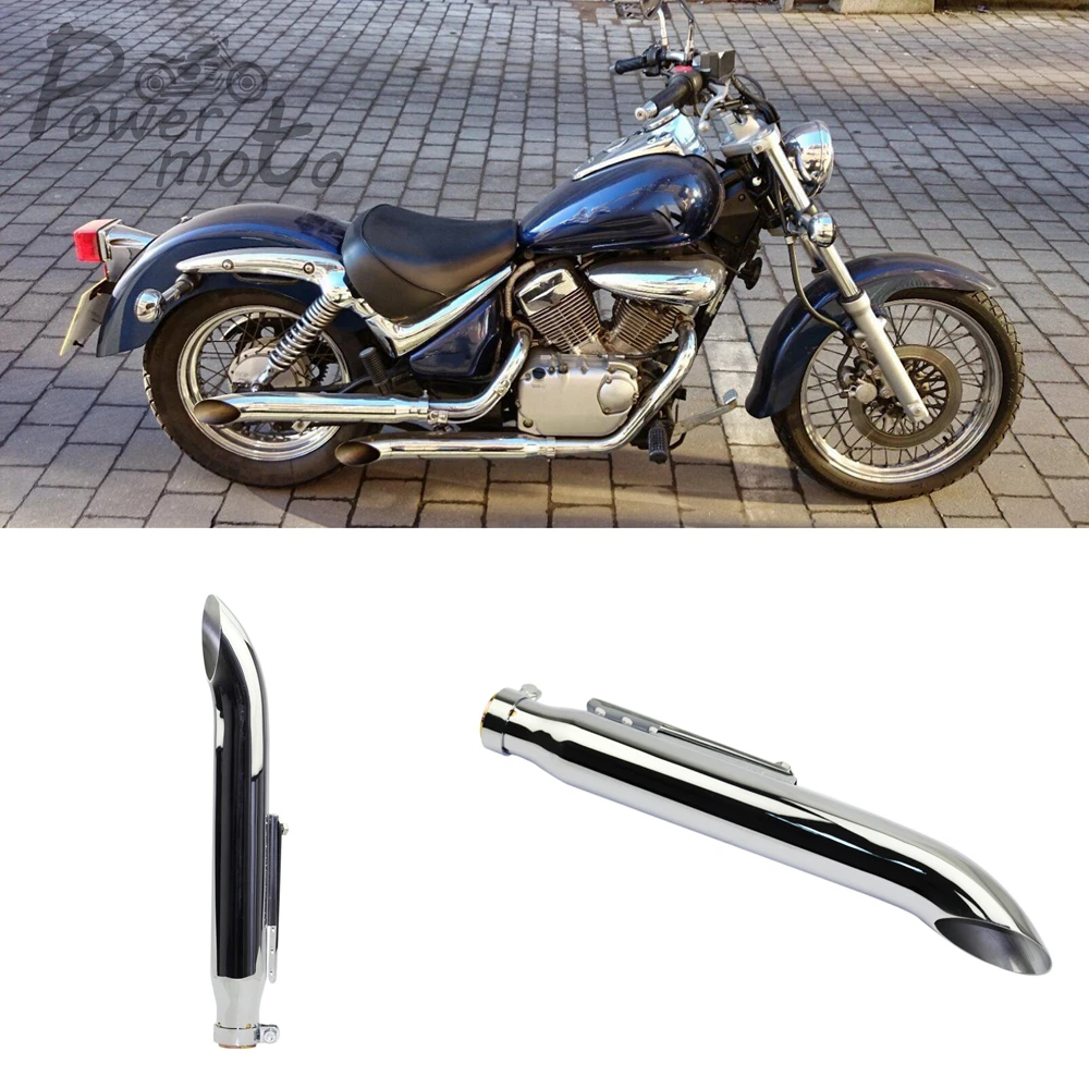 suzuki intruder 1400 straight pipes