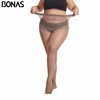 Pantis BONAS 20D ultrafinos de talla grande para mujer, pantis de talla grande 120kg, pantimedias de nailon superelásticas sexis para mujer ► Foto 1/6