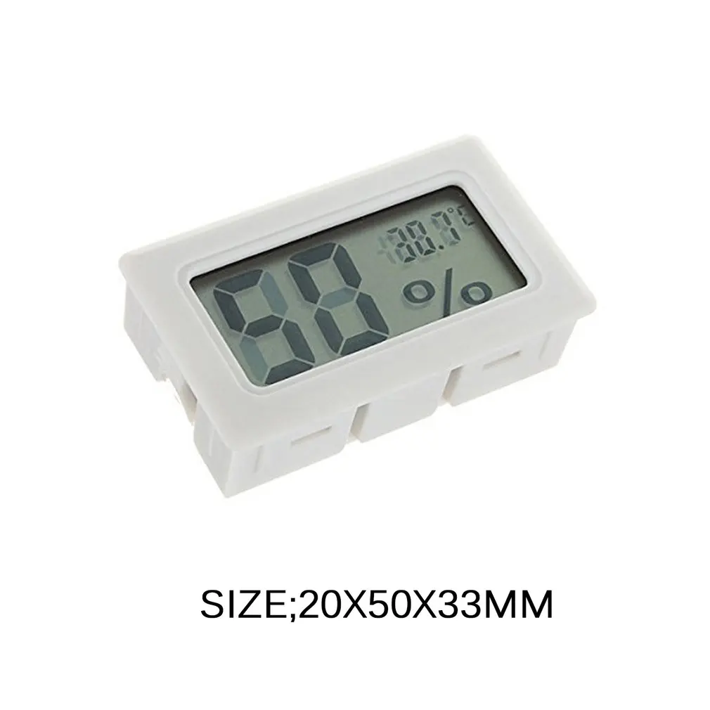 Электронный цифровой LCD гигрометр встроенный измеритель влажности тестер