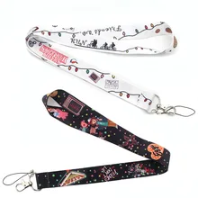 CA255 1 шт. странные вещи ТВ брелок Lanyards держатель удостоверения личности ID карта пропуск мобильный телефон USB бейдж держатель ключевой ремень