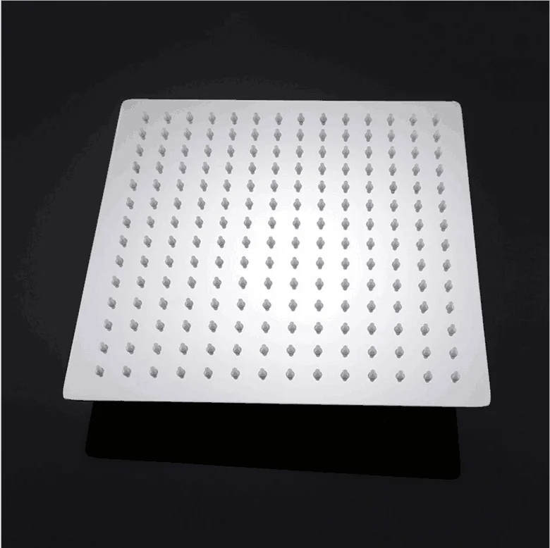 

Manufacturers Direct Selling Profession Production 304 Stainless Steel Ultra-Thin Top Spray Square 10-Inch Top Spray Wholesale