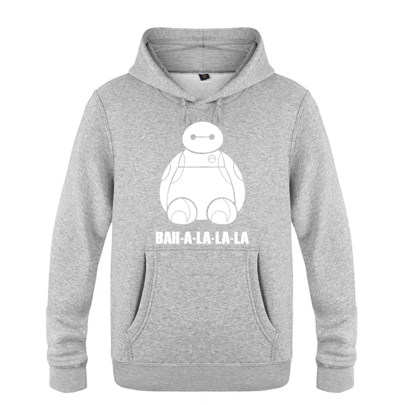 BAYMAX BAH-A-LA-LA-LA Большой Герой 6 толстовки мужские мужские пуловеры флисовые толстовки с капюшоном