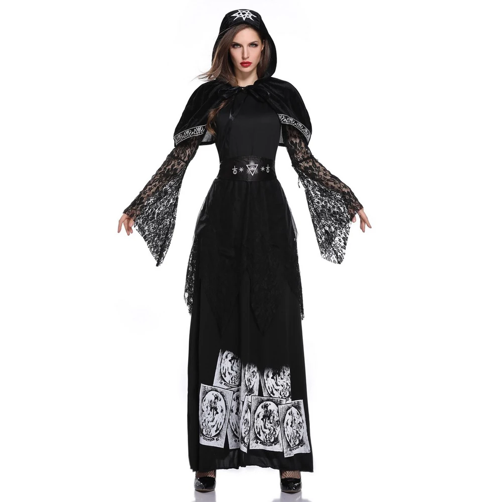 long sleeve witch dress