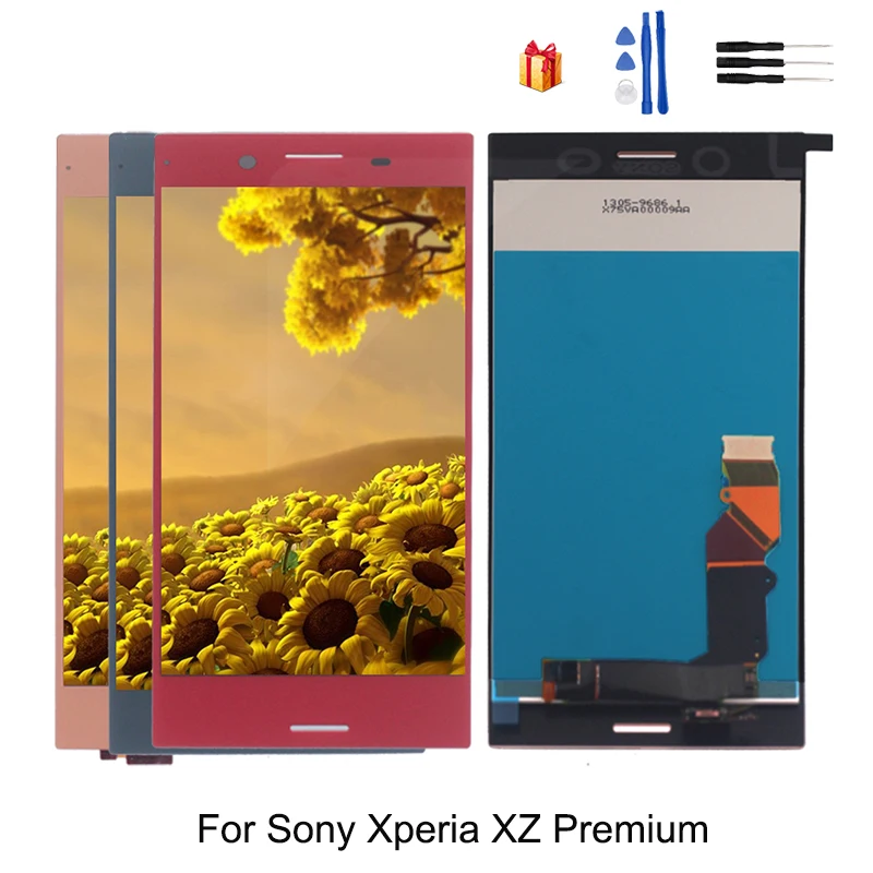 Для sony Xperia XZ Премиум ЖК-дисплей дигитайзер сборка стекло для XZP G8142 E5563 ЖК-экран