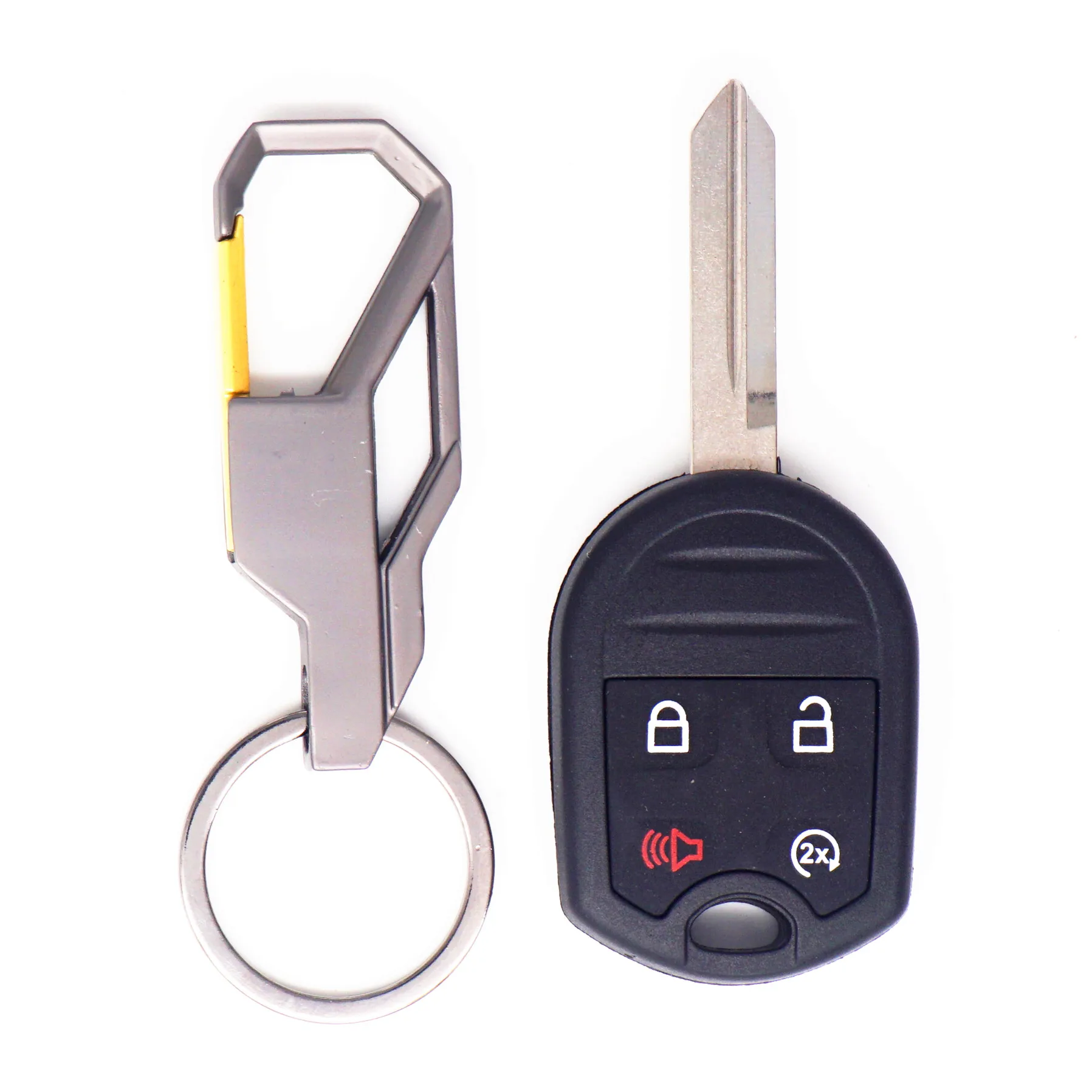 WFMJ 4 кнопки дистанционный смарт ключ чехол оболочка Fob для Ford E 150 350 450 F 250 Mustang Ranger
