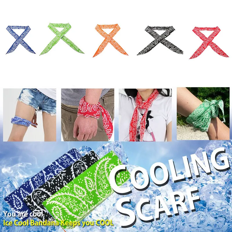 Bandana Scarf Bandana Neck Warmer Bandana Hair Bands Sun Protection Scarf Summer Neck Cooling Bandana Scarf Wrap Outdoor Headband Sports Fishing Cycling Bandanas Neck Cooler Headband Wraps Wrist Towels