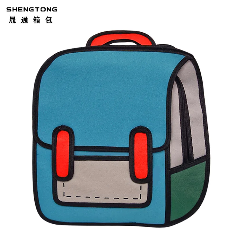 

Forest Miu Celebrity Style Second Element College Style Cartoon Backpack Cool Fashion Bag 3D School Bag