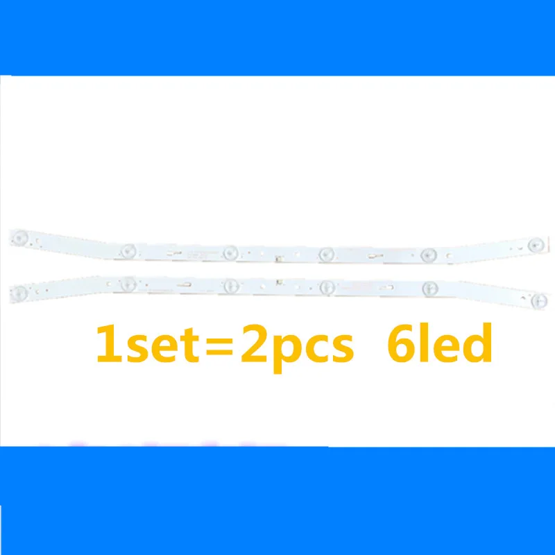 2 шт. светодиодный blaklight полосы 6 лампы для AKAI JS-D-JP3220-061EC E32F2000 MCPCB AKTV3222 NUOVA ST3151A05-8 V320BJ7-PE1 AKTV3212 AKTV32