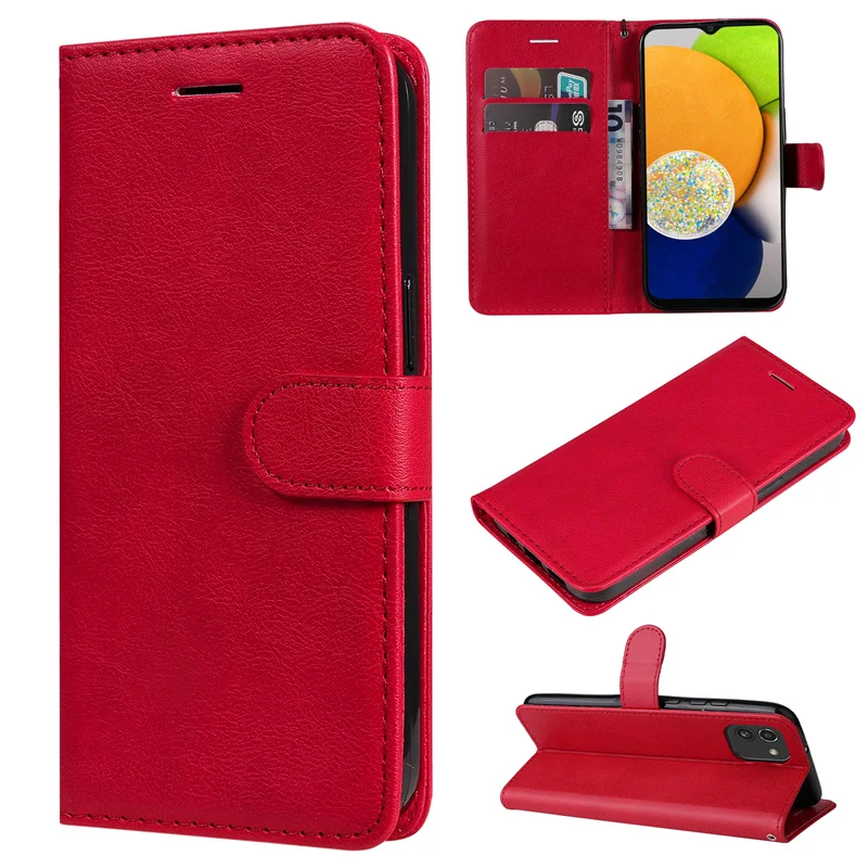 Flip Leather Phone Case For Samsung Galaxy A03 A03S A04E A04s Protect Mobile phone case leather phone case leather case