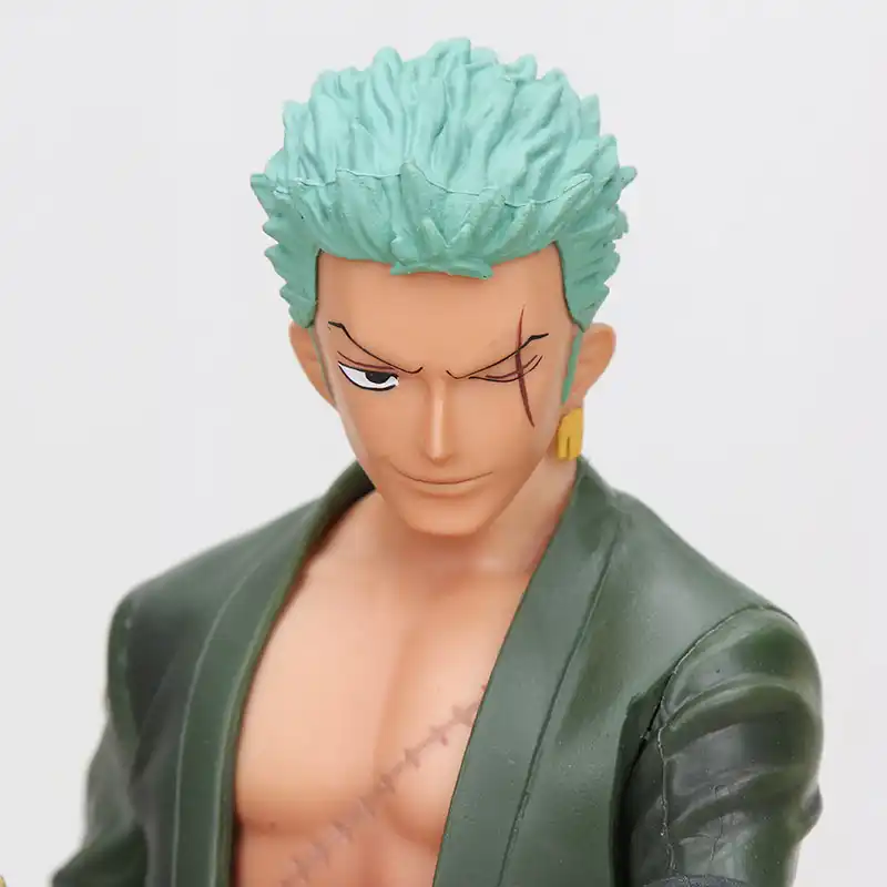 アニメワンピースフィギュアロロノア ゾロアクションフィギュアバトルバージョンrengokuおにぎりゾロpvcモデル人形13 26センチメートルおもちゃ Roronoa Zoro One Piece Figurezoro Action Figure Aliexpress