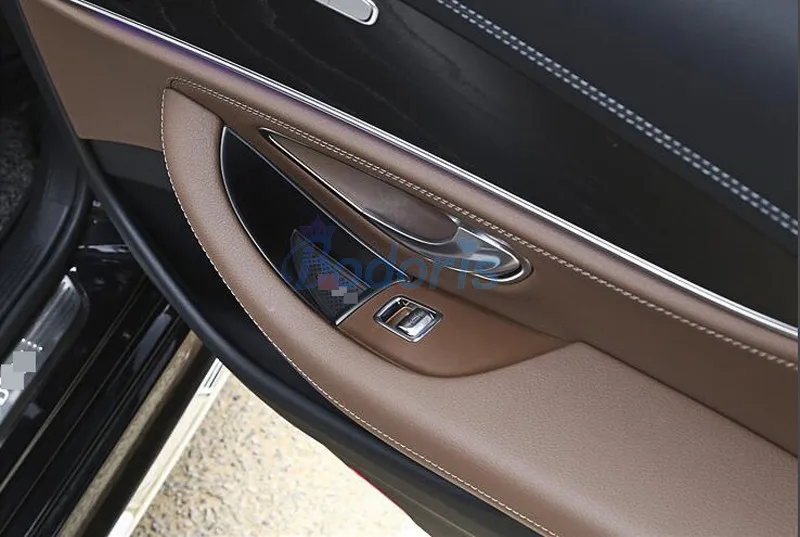 Автомобильный органайзер для Mercedes Benz E Class W213, центральный подлокотник, коробка для хранения перчаток, аксессуары для стайлинга автомобилей