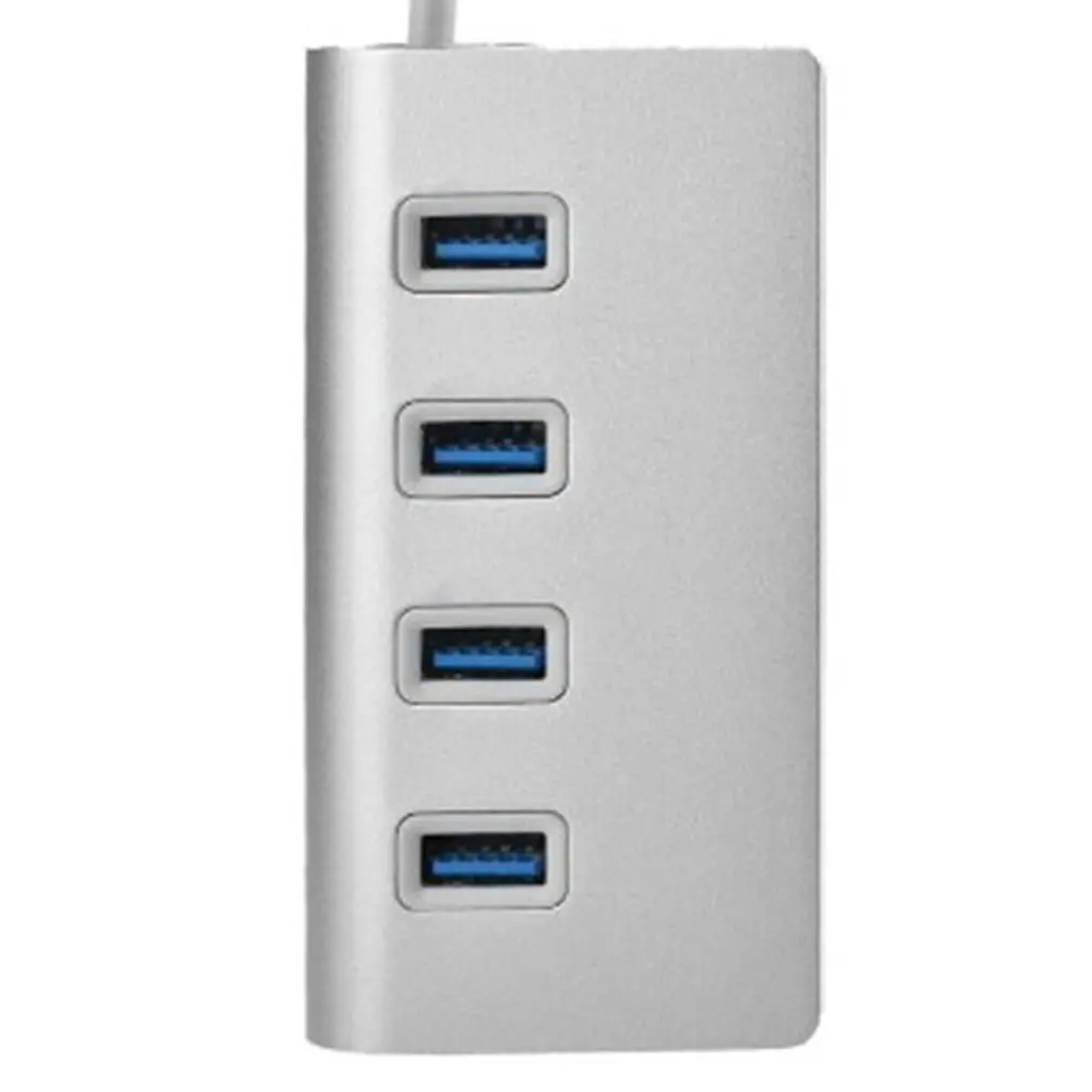 USB 3,0 концентратор дизайн мини высокое качество высокая Скорость Алюминий 4 Порты и разъёмы usb-хаб сплиттер адаптер расширения Поддержка Windows/Mac OS/Linux