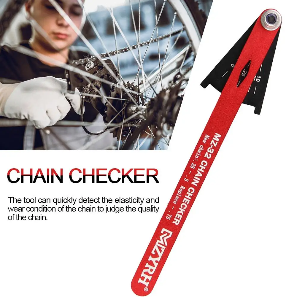 Велосипедный велосипед цепь Checker индикатор износа измерительный инструмент датчик ремонт Checker Аксессуары для велосипеда многофункциональные ремонтные инструменты
