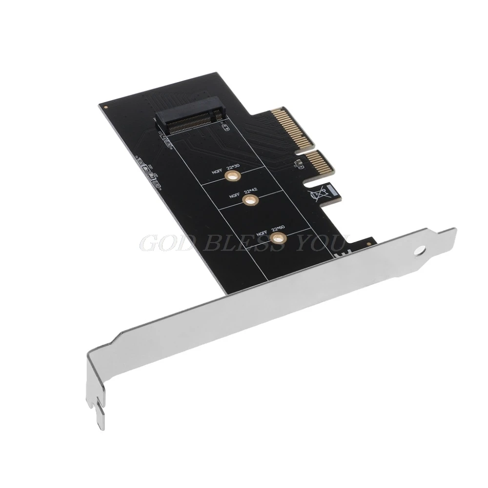 1 шт. адаптер для PCI-E x4 для M.2 NGFF SSD XP941 SM951 M6E PM951 950 PRO SSD