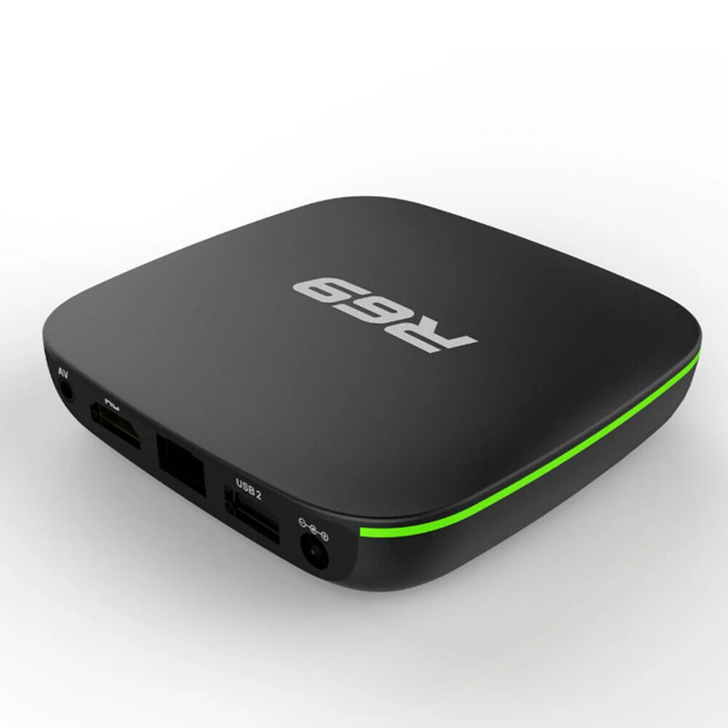 Smart tv Box 1 + 8G четырехъядерный HD 2 4 GHz WiFi 4K медиаплеер ТВ приемник Пульт
