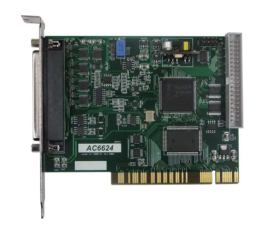 Ac6624 PCI шины высокоскоростной ad плата карты 16 бит AD многофункциональная плата сбора данных