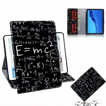 

Fashion Coloured drawing Leather Tablet Case For Huawei MediaPad M5 Lite 10 BAH2-W19/L09/W09 10.1 inch Cover Stand Magnetic Coque+pen