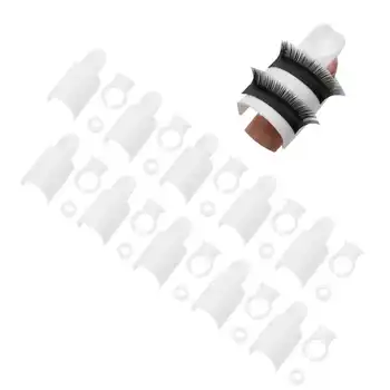 

3-in-1 10 Set False Eyelash Root Divider Eyelash Extension Grafting Ring Cup Pigment Bowl Tool Makeup Tools Accessories