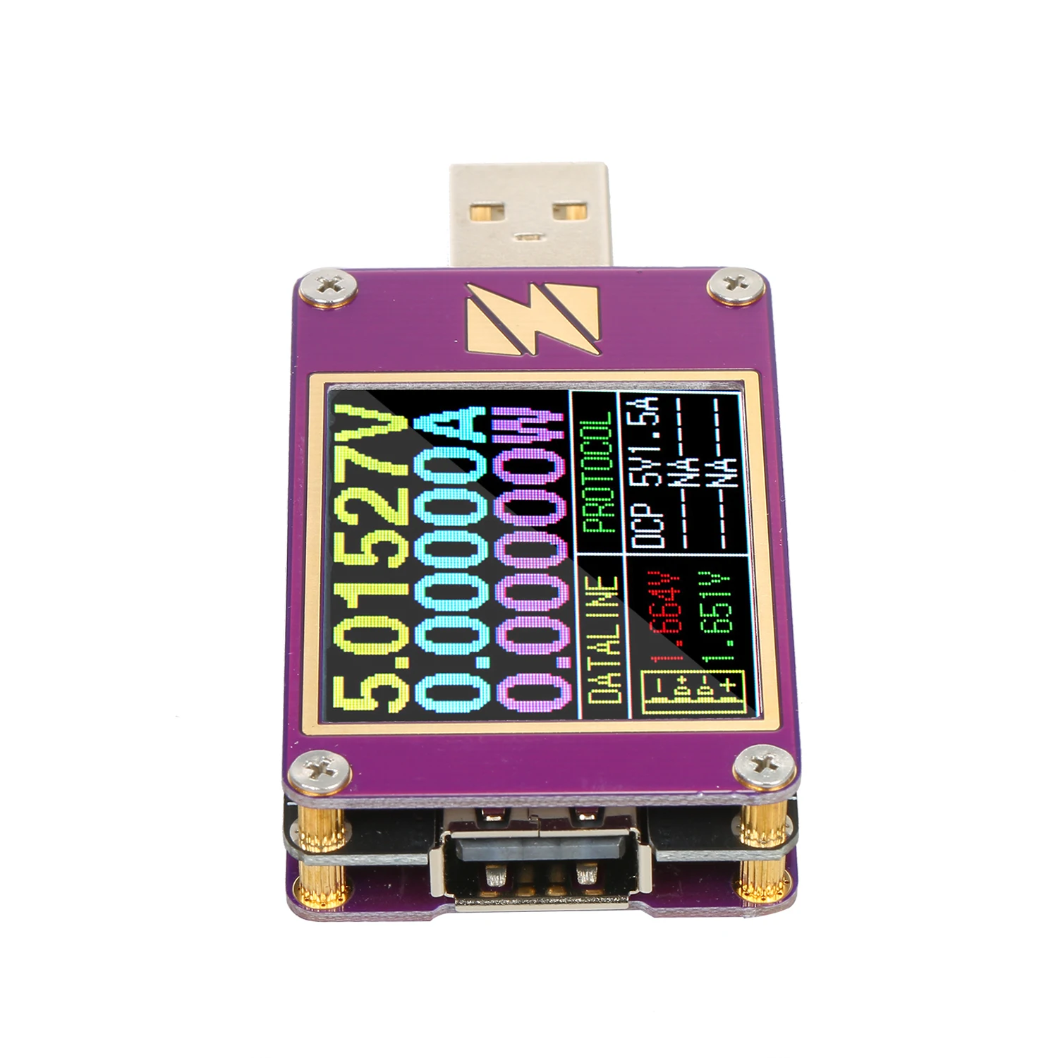 ZY1280P USB тестер напряжения Емкость тестер протокол QC4+ PD3.0/2,0 PPS обнаружения YZX студия поддерживает QC к PD MicroUSB питания