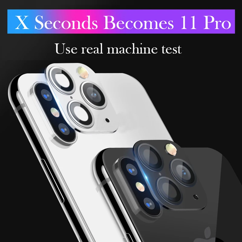 Новая роскошная Защитная пленка для объектива камеры iPhone 11 Pro Max наклейка XR X XS MAX