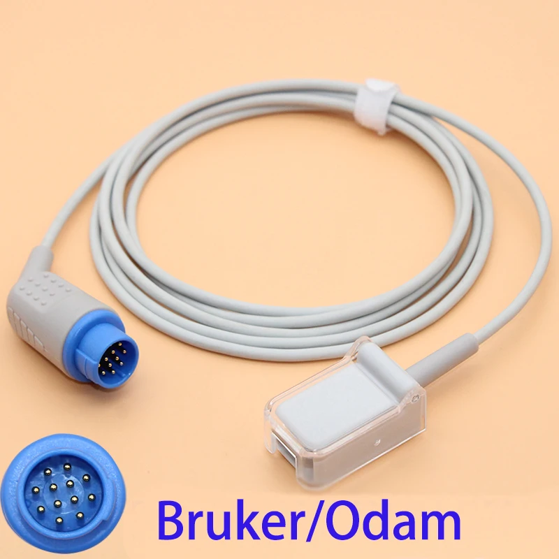 

12pin to DB9 SpO2 sensor adapter/extensoin cable for Bruker/Odam patient monitor,Apply to BCI spo2 probe.