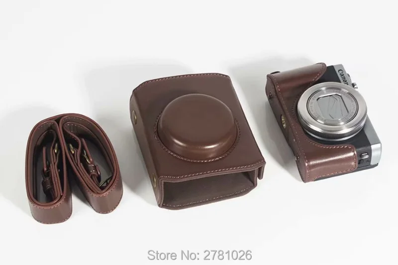 Сумка для камеры canon PowerShot G7 X Mark III G7X3 G7Xm3 Ретро камера защитная куртка сумка для камеры Портативная сумка через плечо