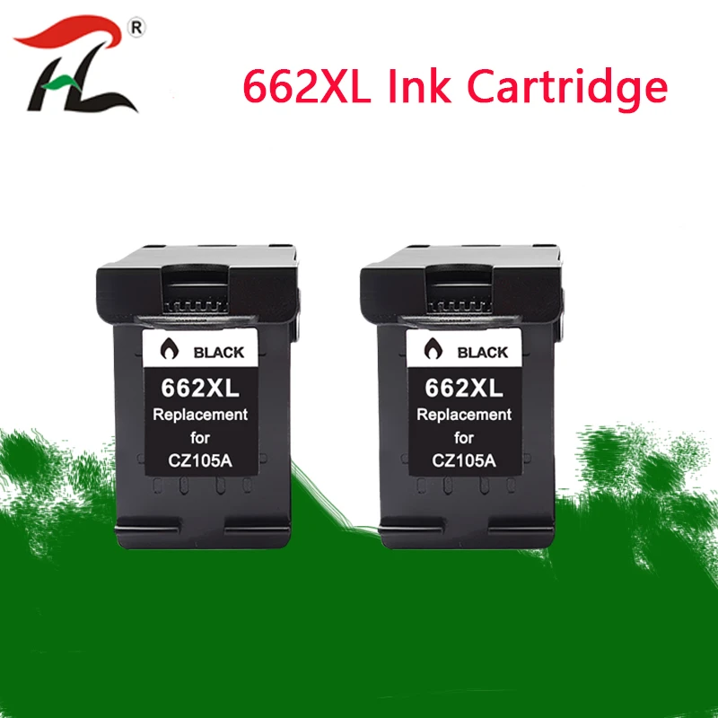 2pk 662 Replacement For Hp662 662xl Ink Cartridge For Hp Deskjet 1015 1515 2515 2545 2645 3545 4510 4515 4516 4518 Printer Ink Cartridges Aliexpress