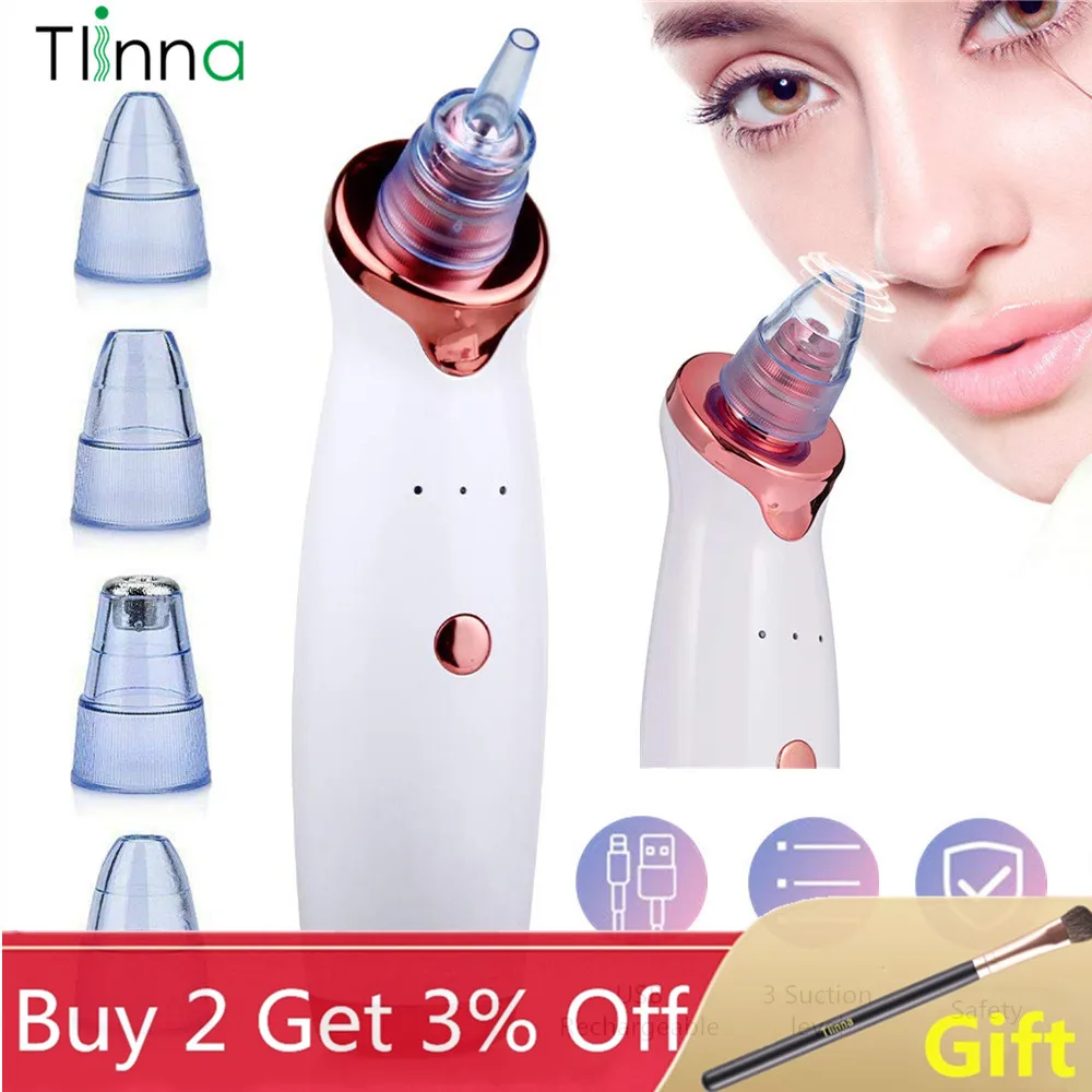 

Rechargeable Vacuum Blackhead Remover Facial Vacuum Pore Cleaner Nose Acne Facial Skin Care Beauty Suction Device
