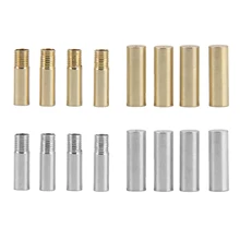 4 пары/8 шт Металлические аглеты шнурки для обуви наконечники винт DIY на замену