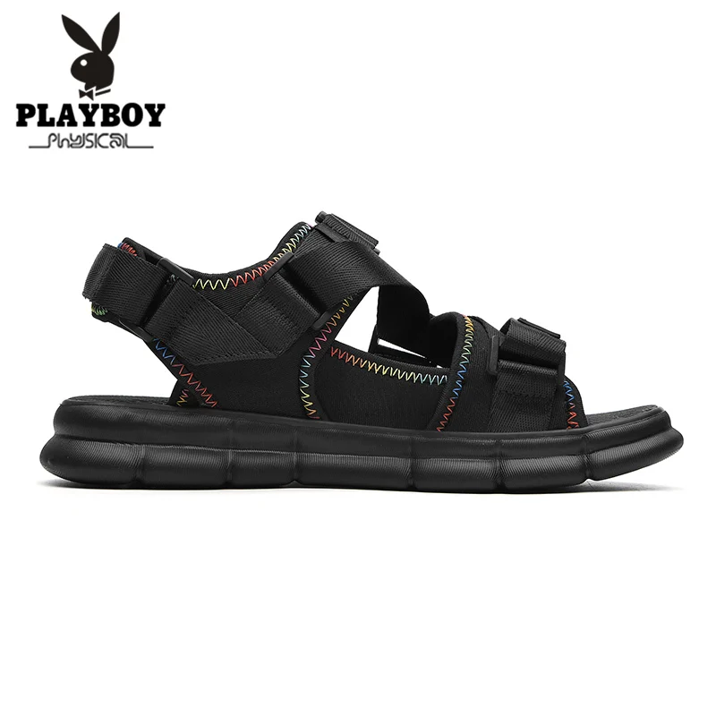 PLAYBOY Men's Sandals Summer New Casual Outdoor Men's Shoes Beach Trend Lightweight Breathable Non-slip Sandal men PL613077