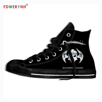 

Black Wild Band Mens Casual Shoes Most Influential Metal Bands of All Time Fashion Cool Street Breathable Brand Canvas Shoes